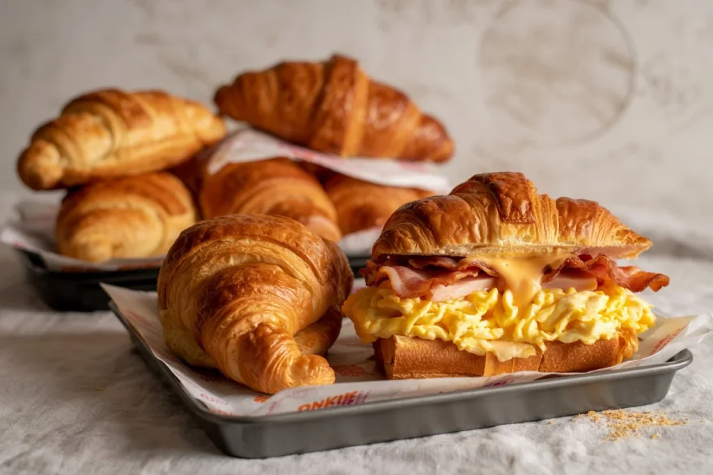 Dunkin Donuts Croissant Menu