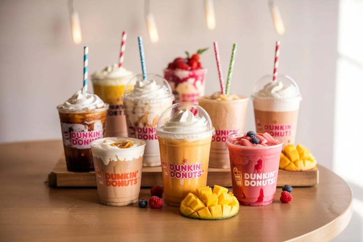 Dunkin Donuts Frozen Drinks Menu