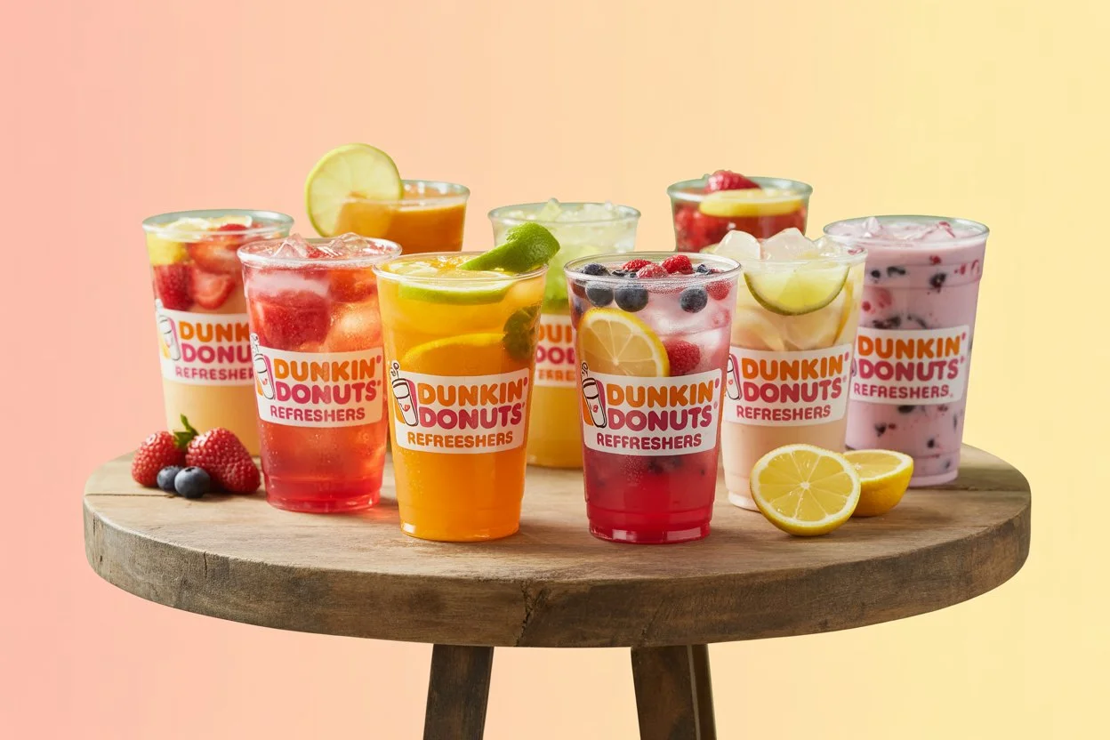 Dunkin Donuts Refreshers Menu